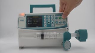 Pompa Jarum Suntik Infus Presisi Tinggi Volume Mikro BR-SP20
