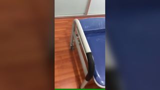 Kursi Petugas berlapis bubuk