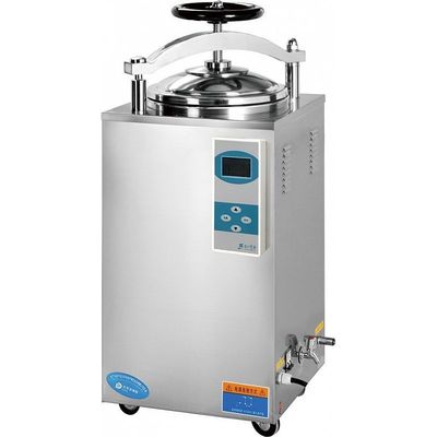 Vertical pressure steam sterilizer