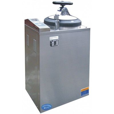 Vertical pressure steam sterilizer