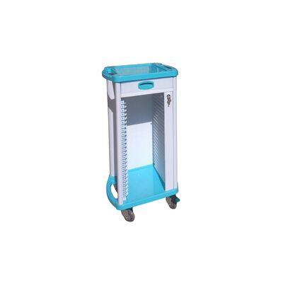 Medical Wheels Cart High Quality ABS Hospital Trolley for Sale Multi-functions Transfer Good Price Patient Record Trolley