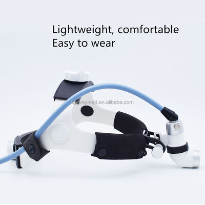 Hot Sale Operating Room Hospital Emergency Equipment Medical Cold Light Source Waterproof Head Lights Fiber Optic Headlight