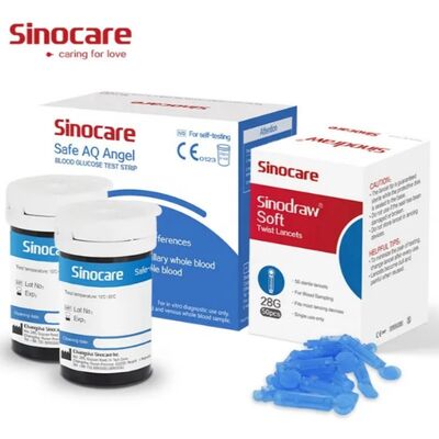 Home Use Accurate Blood Glucose Meter Blood Glucose Monitor Blood Sugar Meter With 50 Test Strips & 50 Sterile Lancets