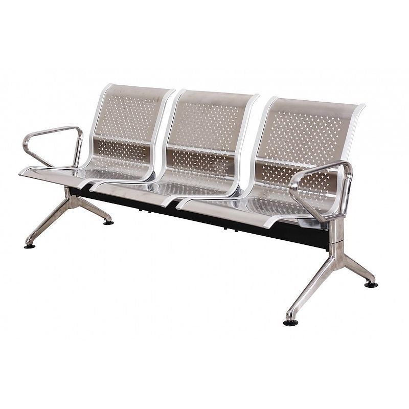 3-seat Steel Waiting Chair
