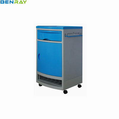 Rumah Sakit Medical Bed Side Cabinet Locker Bahan Plastik ABS