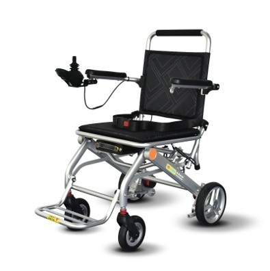 Kursi Roda Listrik dengan Baterai (Berat Total 15.5 kg, Rem Elektromagnetik)