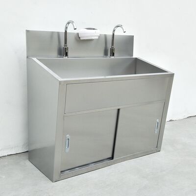 Keran Induksi Stainless Steel Wastafel Cuci untuk 2 orang
