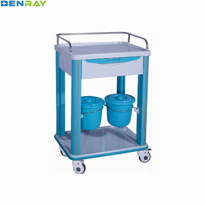 Trolley Rumah Sakit ABS Trolley Klinis Dengan Laci