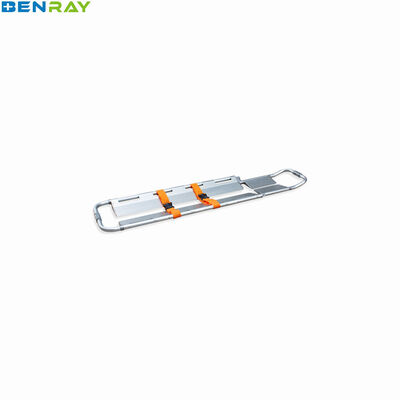 Perangkat penyelamatan darurat Aluminium lipat Stretchable Scoop Stretcher
