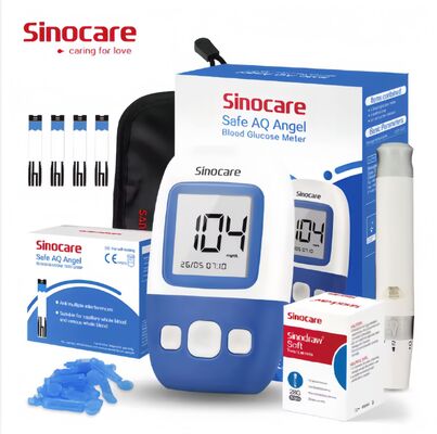 Penggunaan Rumah Akurat Glucose Meter Glucose Monitor Glucose Meter Glucose Darah Dengan 50 Strip Tes & 50 Lancet Steril