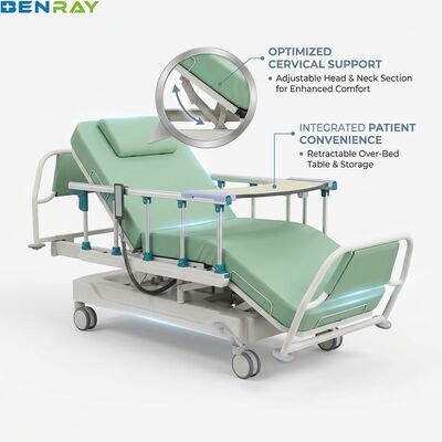 Kursi Kursi Dialisis yang Dapat Disesuaikan Kontrol Digital Tiga Peralatan Hemodialisis Motor Untuk Klinik
